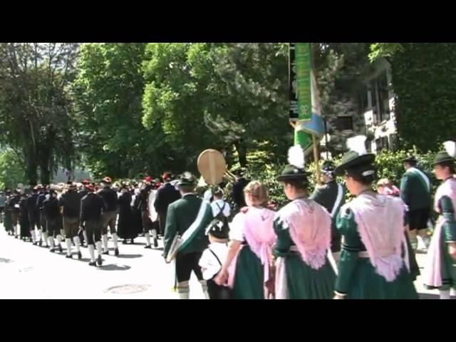 125 Jahre GTEV Hohenaschau, Kirchenzug 2