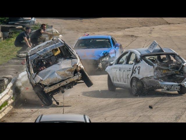 Banger Racing Angmering Oval Raceway Caravan Bangers 22nd April 2019