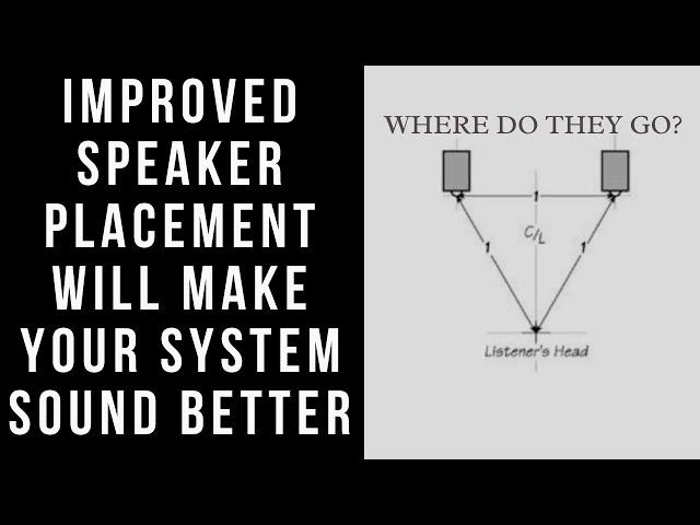 Setting Up Speakers And Manufacturer Recommendations - Sometimes You Can Do Better, Much Better.