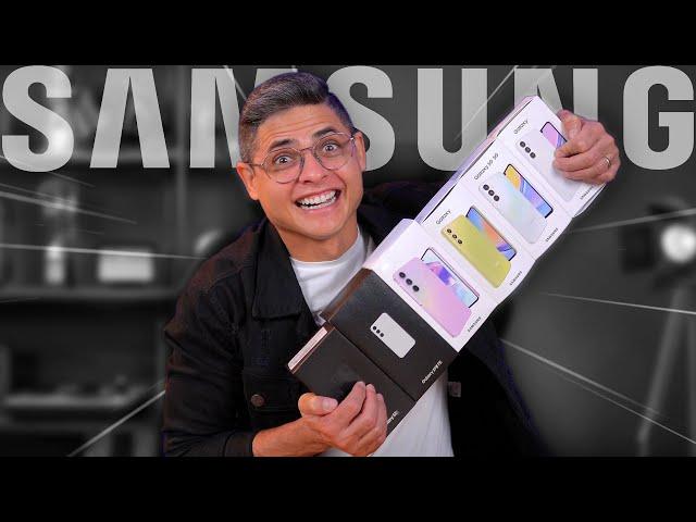 TOP 5 MELHORES CELULARES DA SAMSUNG PARA COMPRAR EM 2024! TEM PARA TODOS OS BOLSOS