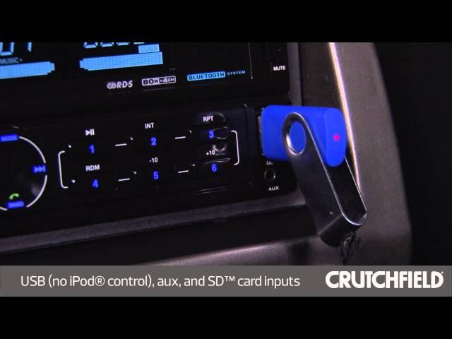 Boss BV6824B Display and Controls Demo | Crutchfield Video