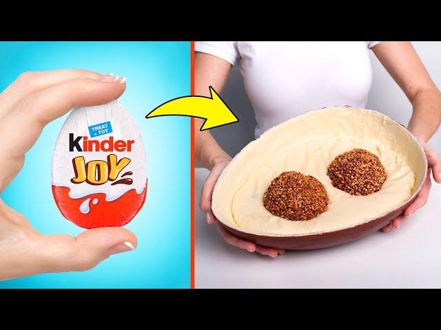 Как сделать огромный версию Kinder Joy