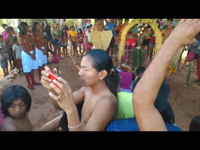 casamento tradicional na aldeia Jerusalém krikati 