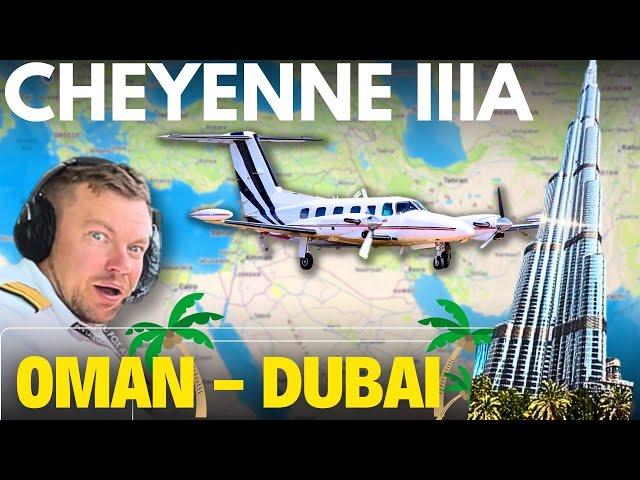 Piper Cheyenne IIIA Muscat (Oman) - Dubai (UAE United Arab Emirates)