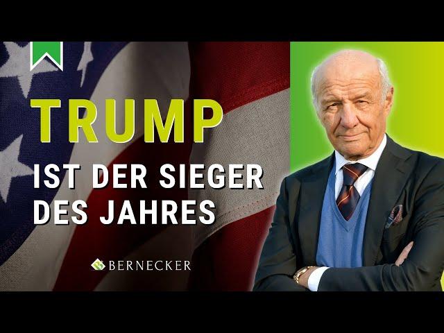 Trump ist der Sieger des Jahres - Warum? / Gespräch mit Hans A. Bernecker