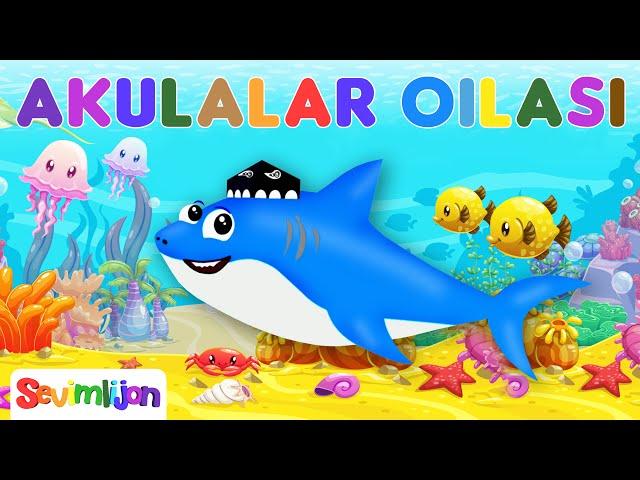 Akulalar oilasi – SEVIMLIJON | Детские песни | Болалар қўшиқлари | Bolalar Qo'shiqlari | KIDS 2023