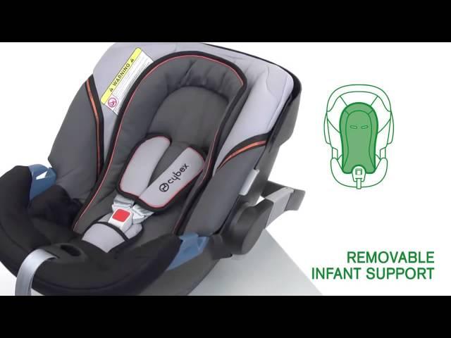 Автокресло детское Cybex Aton 2 + база Base fix