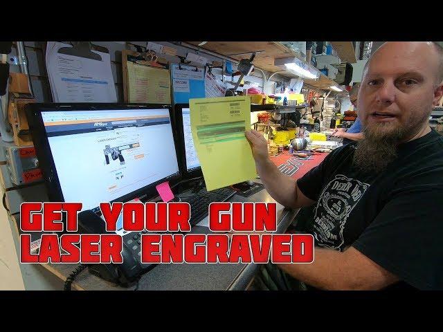 ANSgear Paintball Gun Laser Engraving - Get Your Gun Engraved