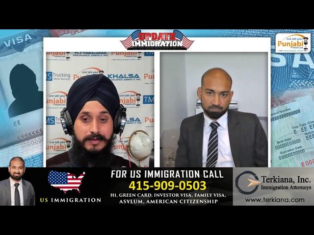 US IMMIGRATION Latest News 19 March 2022 | Jay Terkiana | Punjabi Radio USA | Asylum