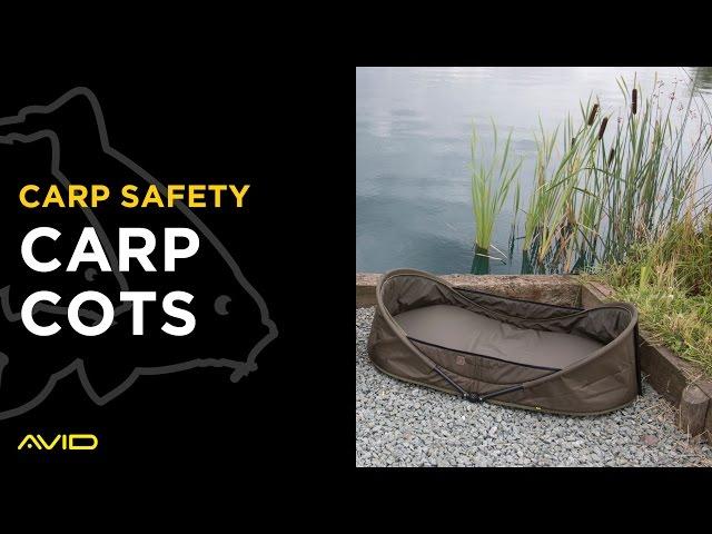 AVID CARP- Carp Cots. The Next Level In Carp Safety