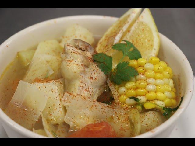 Simple and Healthy Chicken Soup with Lots of Fresh Veggies.