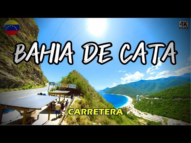 ¡LA COSTA DE ORO! Carretera a Bahia de Cata  Venezuela en 4K. Driving Tour 2023.