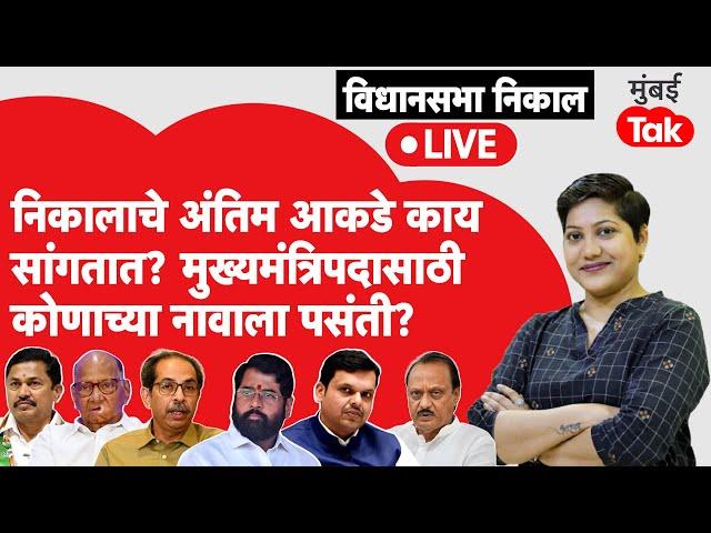 Maharashtra Election Final Results LIVE : निकालाचे अंतिम आकडे काय सांगतात?