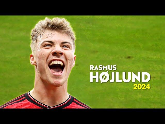 Rasmus Højlund 2024  Best Goals & Skills