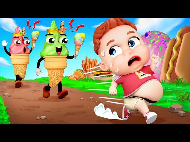 Baby, Don't Overeat Baby Shark Kids Songs and Nurserhy Rhymes For Kids | Bibiberry