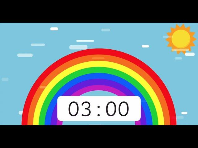 Rainbow Timer 3 Minute 