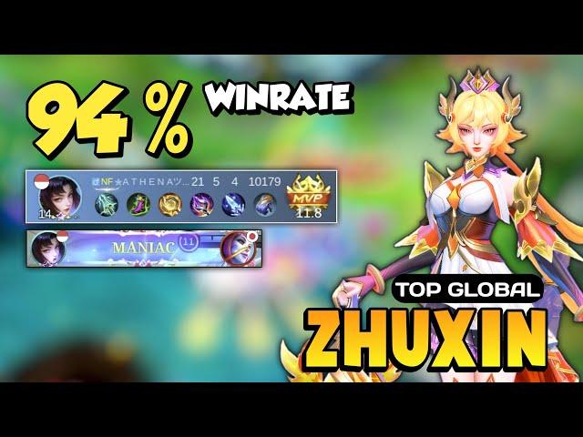 Zhuxin Best Build 2025 [ Zhuxin Top Global Gameplay] Mobile Legends