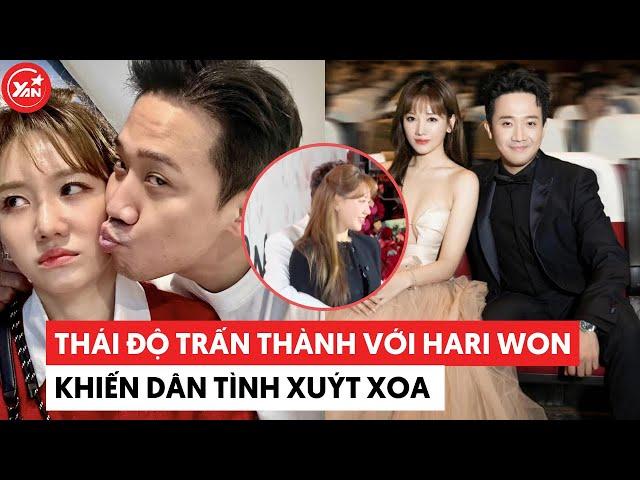 Thái độ của Trấn Thành với “ngoại lệ” Hari Won Khiến dân tình xuýt xoa