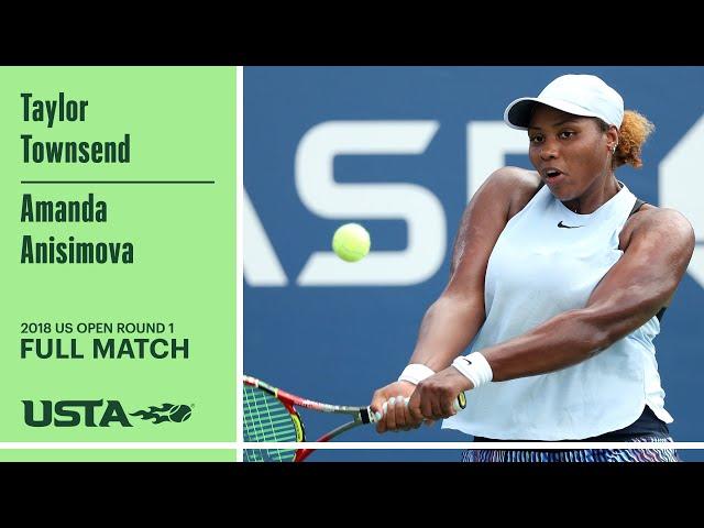 Taylor Townsend v Amanda Anisimova Full Match | 2018 US Open Round 1