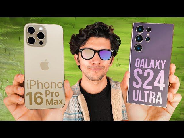 iPhone 16 Pro Max vs Samsung Galaxy S24 Ultra - NOT EVEN FAIR...