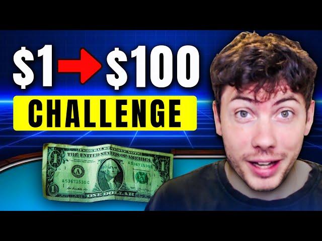 WE DID IT!! $1 TO $100 BANKROLL CHALLENGE DAY 15! (18+)