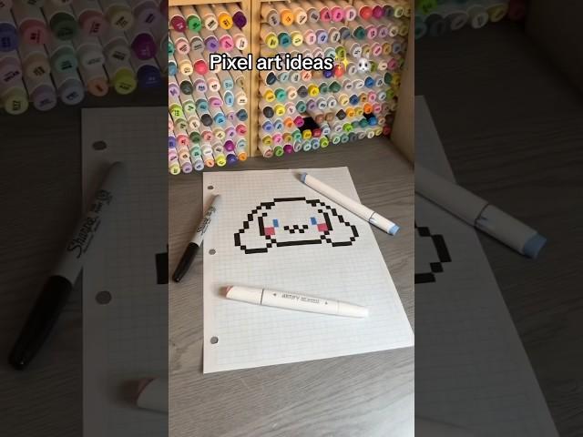 Cute Cinnamoroll Pixel art ideas #pixel #pixelartideas #art #pixelart #drawing #cute