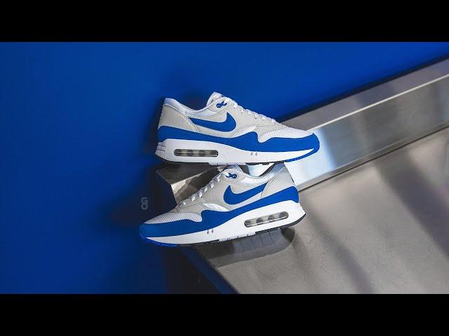 Nike Air Max 1 '86 OG (Big Bubble) "White / Royal Blue": Review & On-Feet