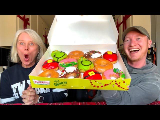 Grinch Doughnuts!?  Are they a win or flop?