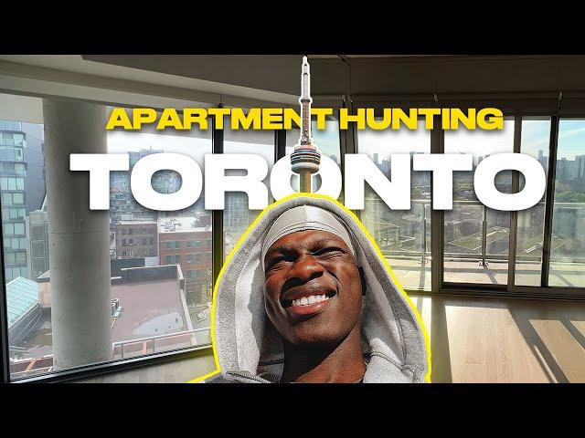 Toronto Apartment Hunting in 2023! | Touring 7 units + locations!