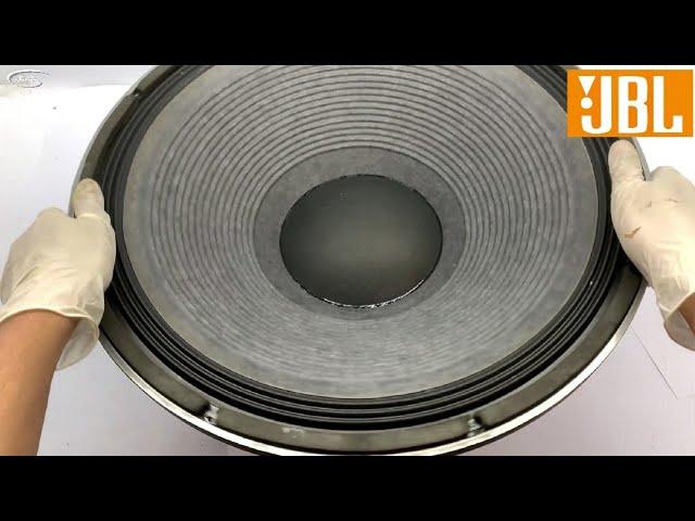 How to Speaker Recone Repair Rebuild || JBL 1800 GTi Grand Touring Automotive Competition Series Sub