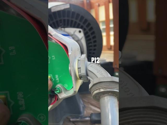 Part two on how to change your pool motor from 230V to 115V