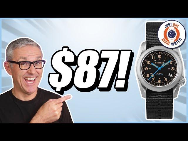 An Auto Titanium Field Watch For $87?