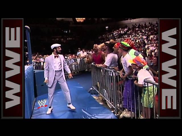 Harvey Wippleman appears with "Big Bully" Busick: Superstars, Aug. 31, 1991