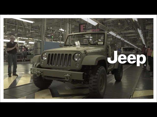 Jeep® Wrangler | 75th Anniversary | Factory Build of Salute Concept