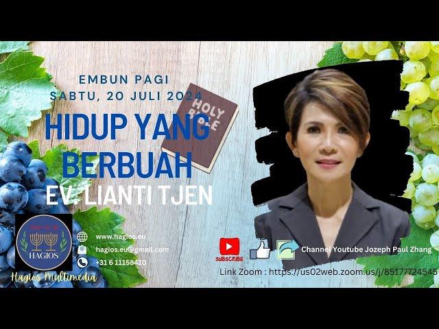 Hidup Yang Berbuah Ev Lianti Tjen