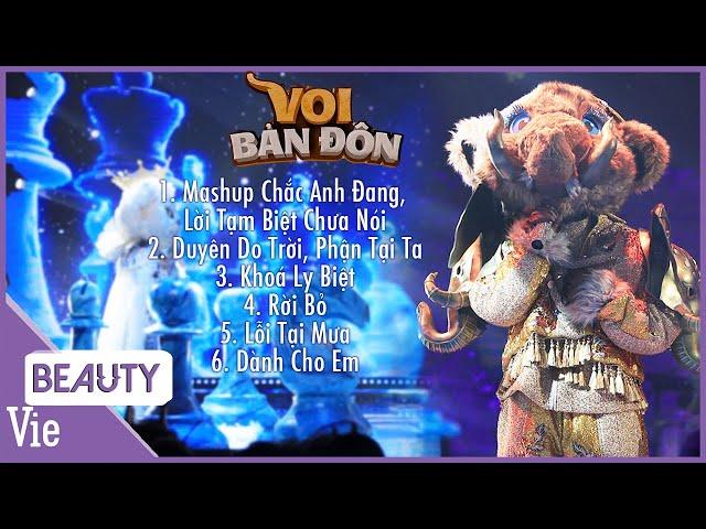 Nhạc Voi Bản Đôn những bài ballad triệu view, càng nghe càng ghiền THE MASKED SINGER MÙA 2