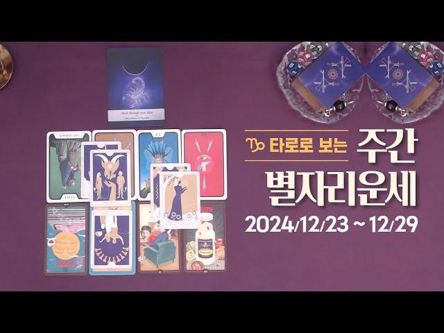 타로 |  24년 12월 넷째주 별자리 운세 (12/23~12/29)