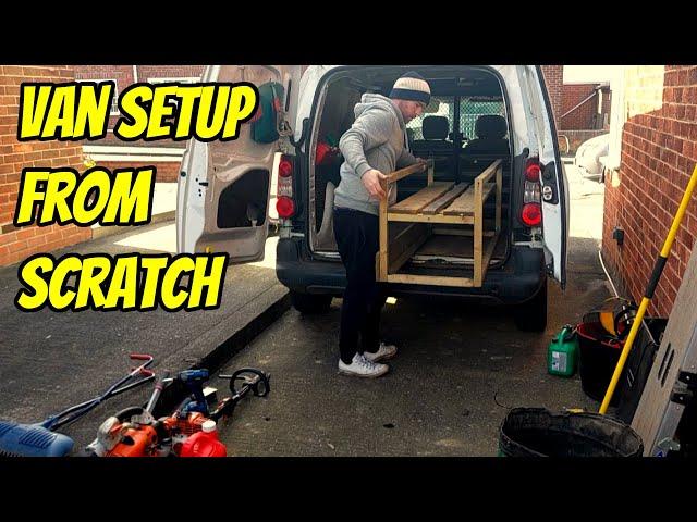 Gardeners Van Setup | Self Employed Gardener