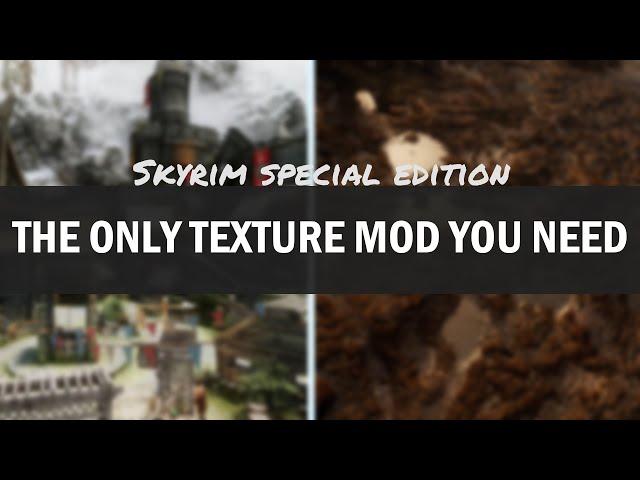 Vanilla +SMIM VS Skyrim SE 2020 Textures : Skyrim Special Edition 2020 Parallax | Links Below !