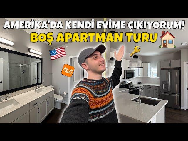 AMERİKA YENİ EV TURU! Amerika'daki Yeni Apartman Evim, TEMU, Amerika Vlog, Ev Fiyatları, Kiraları!