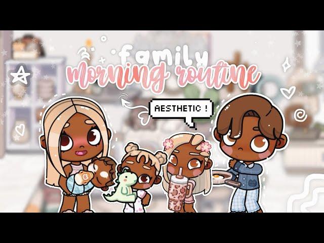 *AESTHETIC* Family Morning Routine With Our Newborn:.Avatar World:: voiced