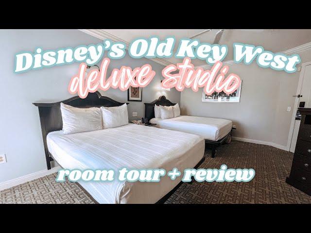 Disney's Old Key West Deluxe Studio ROOM TOUR + REVIEW | 2024