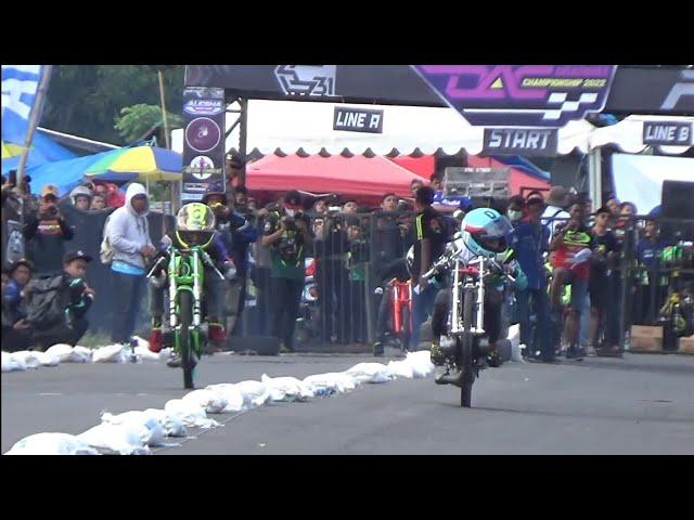 KELAS  RX-KING 145cc Raja jalanan Drag Bike ChampionShip