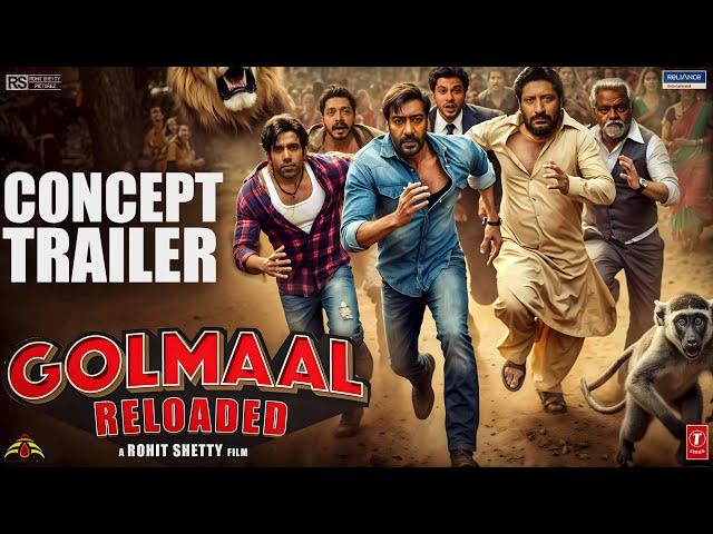 Golmaal 5 | Concept Trailer | Ajay Devgn | Sara Ali | Arshad Warsi | Tushar  | Shreyas | 2025