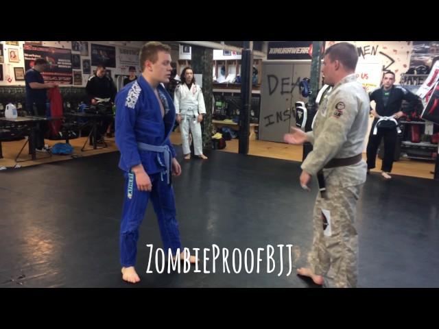 Fake Guard Pull Ankle Pick - ZombieProofBJJ (Gi)