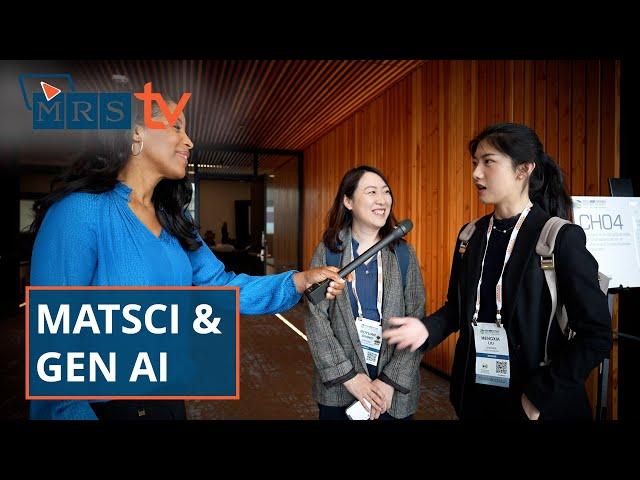 What do Materials Scientists Think of Generative AI?