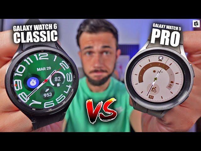 DURA VERDAD!SAMSUNG GALAXY WATCH 6 CLASSIC vs WATCH 5 PRO