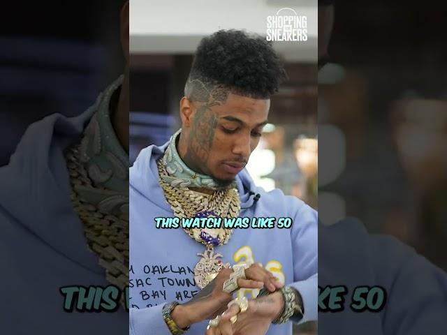 Blueface Wearing $700,000 In Jewellery | #shorts