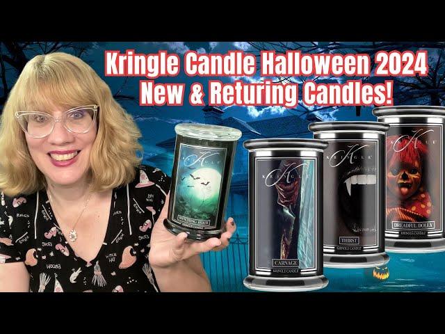 Kringle Candle Halloween 2024 New & Returning Candles!