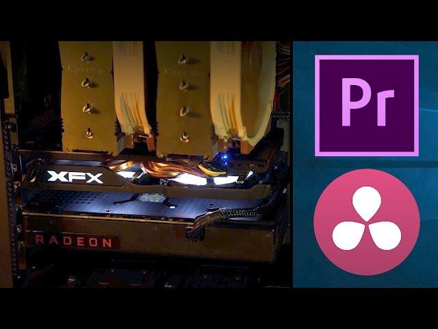 Dual vs Single GPU's for Video Editing - Premiere & Resolve